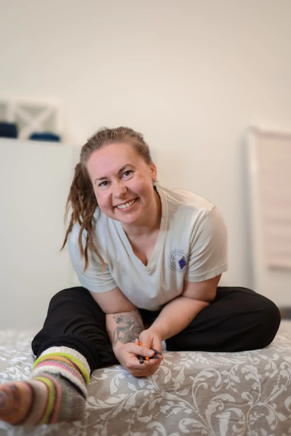 Sopeva Olon hymyilevä Jenni